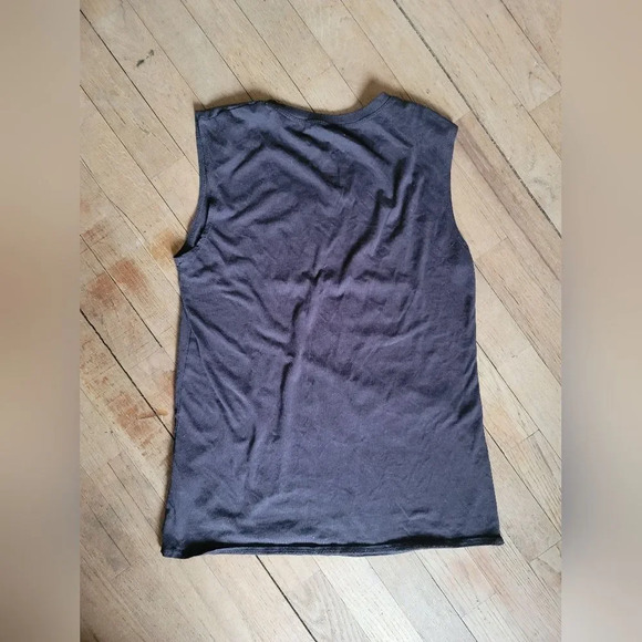 Chaser Vodka Soda Lime Washed Black Muscle Tee, Size XS - Picture 6 of 7